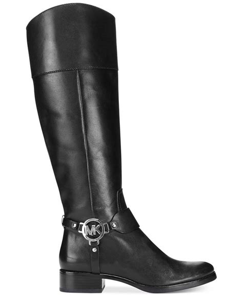 michael kors fulton harness tall riding boots|Fulton Leather Riding Boot .